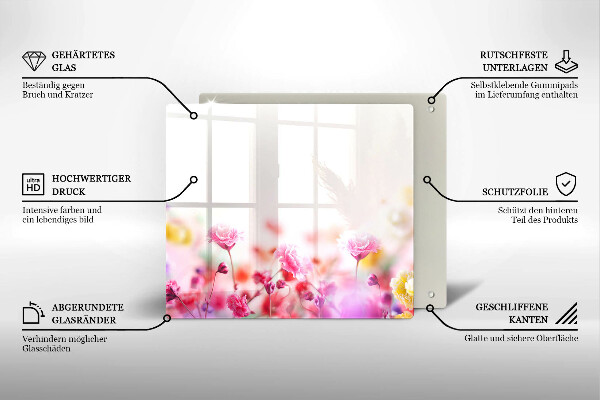 Protector encimera Prado de flores