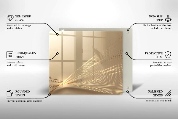 Protector encimera Abstracción moderna