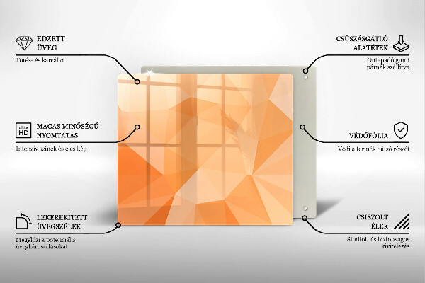 Protector encimera Fondo geométrico