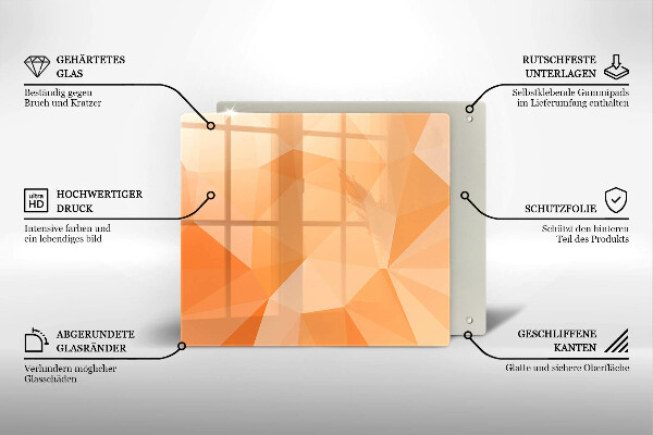 Protector encimera Fondo geométrico