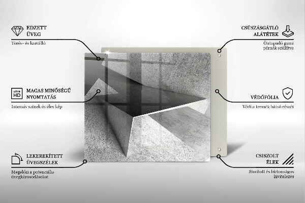 Protector encimera Abstracción concreta