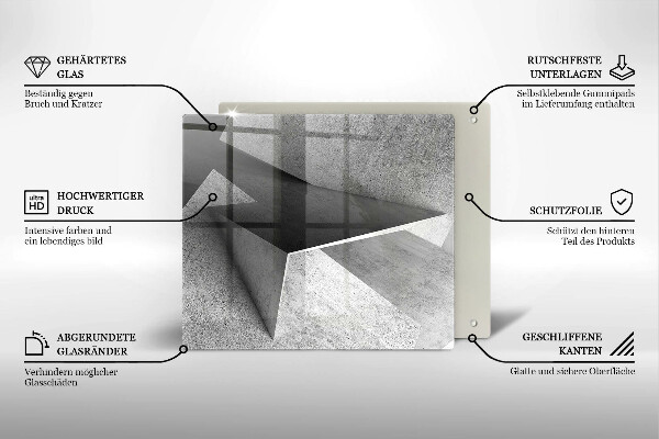 Protector encimera Abstracción concreta