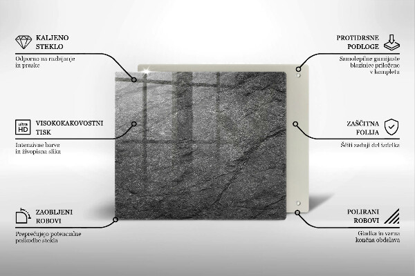 Protector encimera Textura de piedra