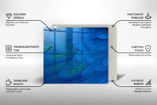 Protector encimera Plumas de ave