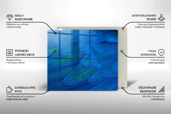 Protector encimera Plumas de ave