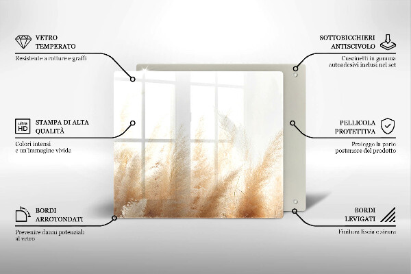 Protector encimera Hierba de la pampa