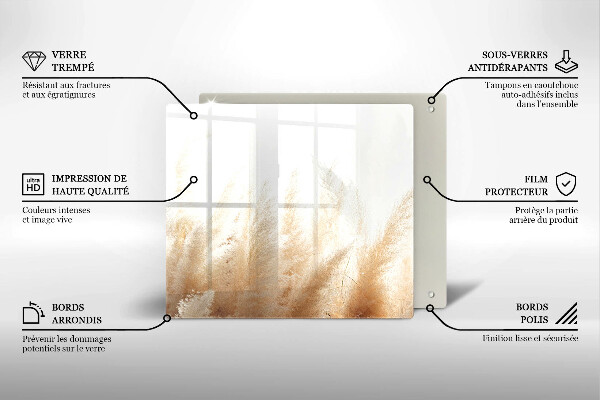 Protector encimera Hierba de la pampa