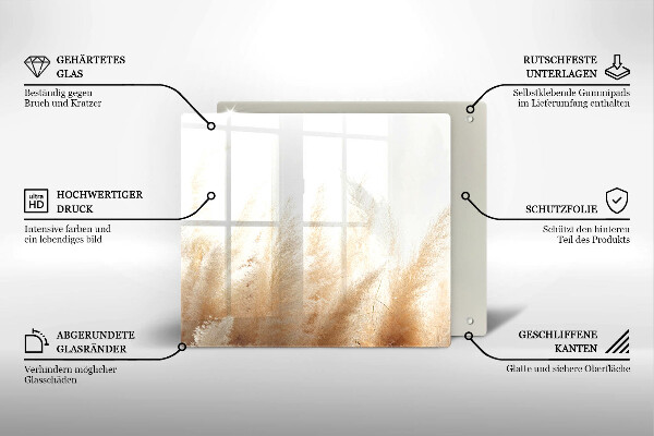 Protector encimera Hierba de la pampa