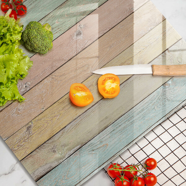 Protector encimera Tableros vintage coloridos