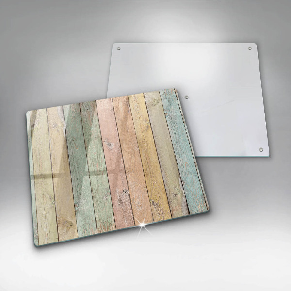 Protector encimera Tableros vintage coloridos