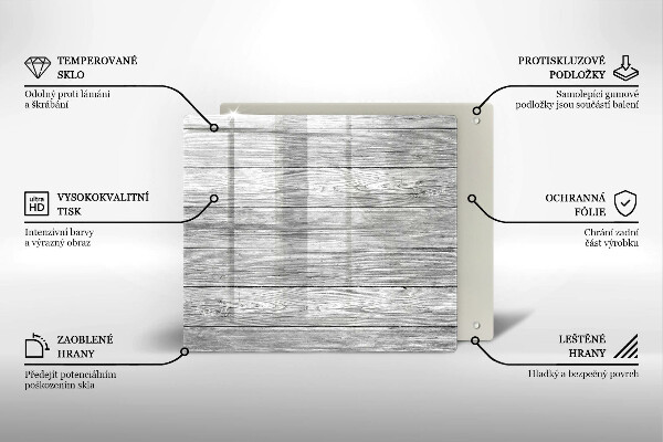 Protector encimera Tableros de madera viejos