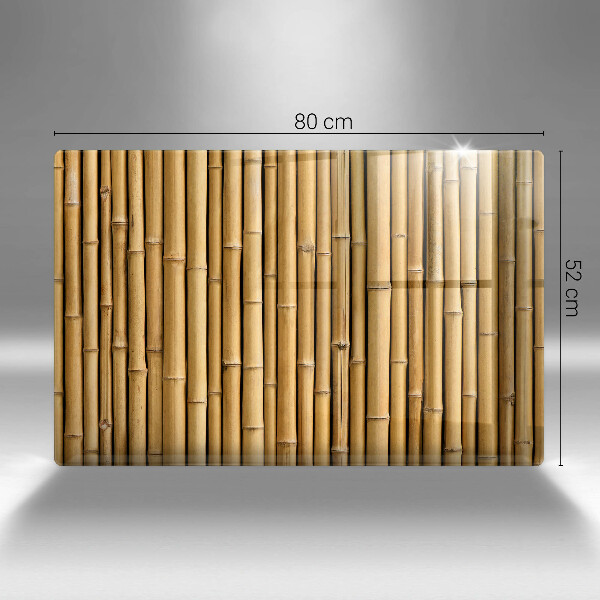 Cubre vitrocerámica Naturaleza boho bambú