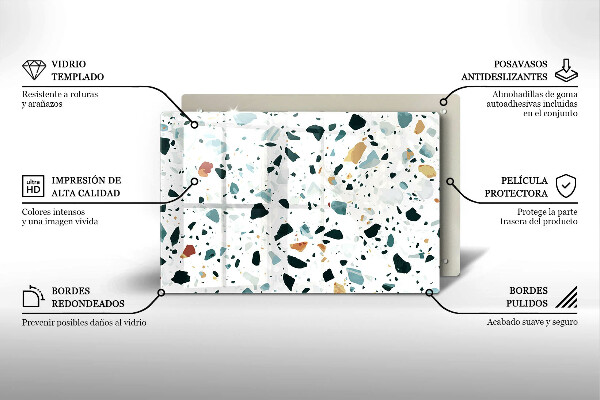 Cubre vitrocerámica Gres claro