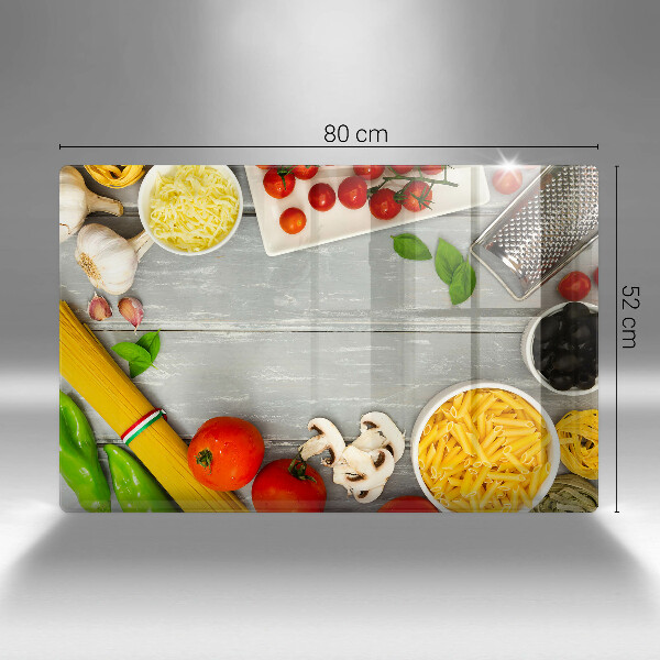 Cubre vitrocerámica Comida de cocina