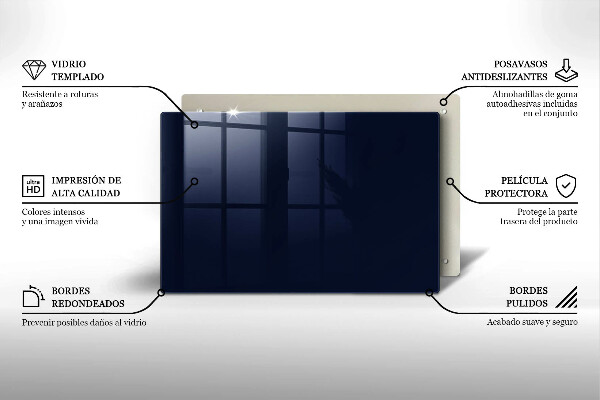 Cubre encimera Azul marino