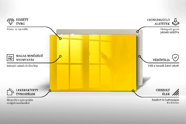 Cubre encimera Amarillo