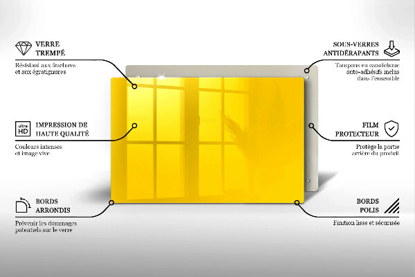 Cubre encimera Amarillo