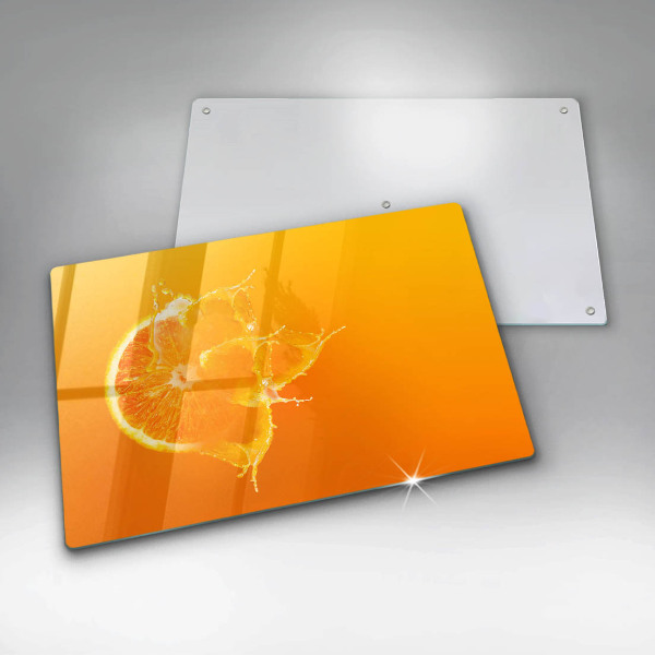 Cubre vitrocerámica Fruta jugosa de naranja
