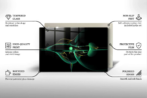 Cubre vitrocerámica Abstracción moderna