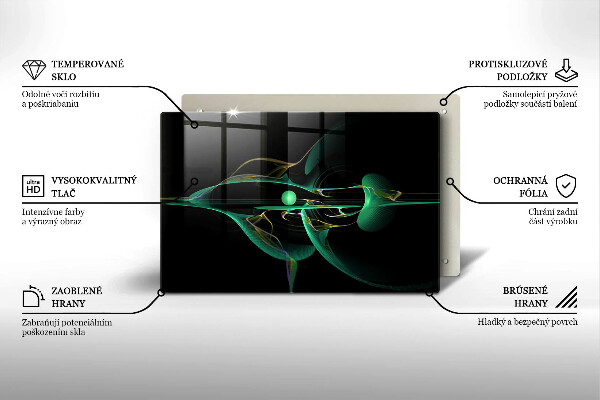 Cubre vitrocerámica Abstracción moderna