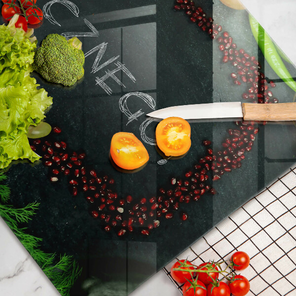 Cubre vitrocerámica Inscripción smacznego!