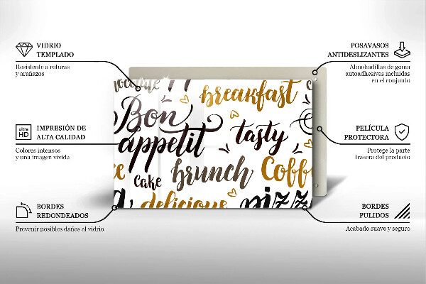Cubre vitrocerámica Bon appetit