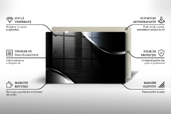 Cubre vitrocerámica Abstracción de metales