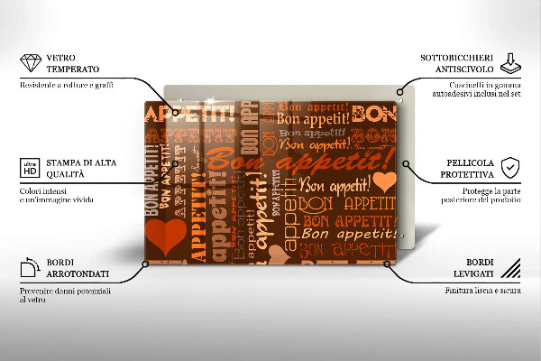 Cubre vitrocerámica Bon appetit