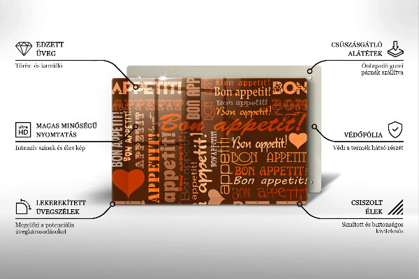 Cubre vitrocerámica Bon appetit