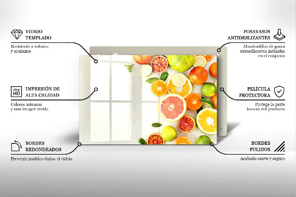 Cubre encimera Frutas cítricas