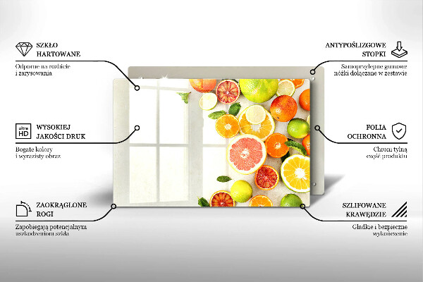 Cubre encimera Frutas cítricas
