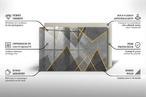 Cubre encimera Formas afiladas