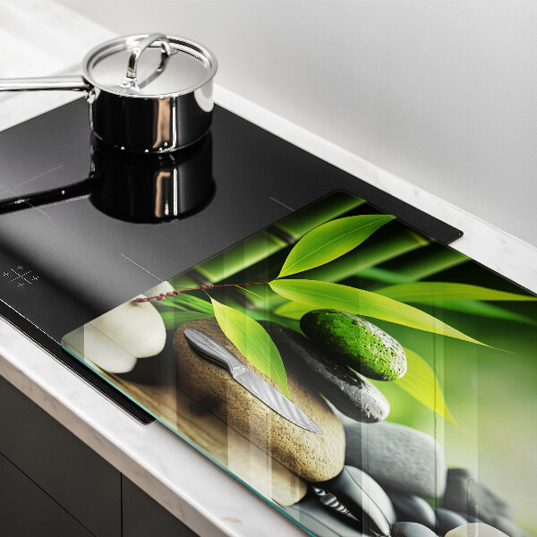 Cubre encimera Piedras de bambú zen