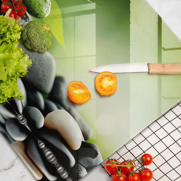 Cubre encimera Piedras de bambú zen