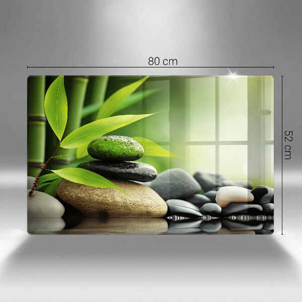 Cubre encimera Piedras de bambú zen