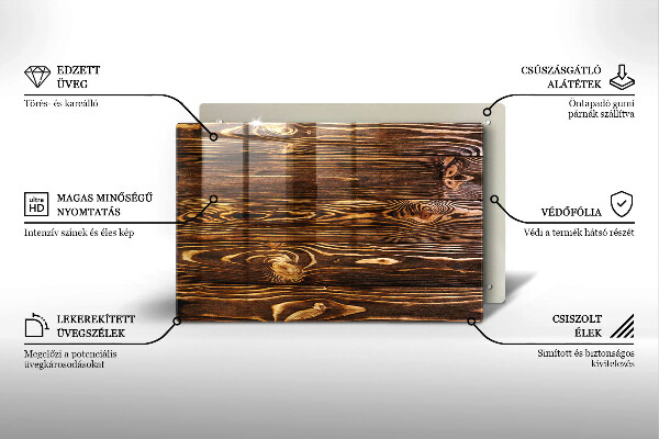 Cubre encimera Textura de madera