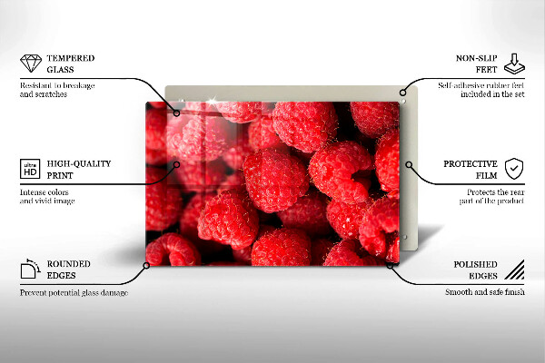 Cubre encimera Fruta de frambuesa