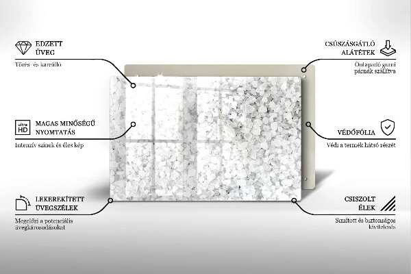 Cubre encimera Cristales de sal