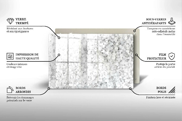Cubre encimera Cristales de sal