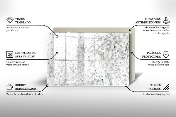 Cubre encimera Cristales de sal