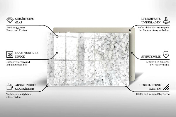 Cubre encimera Cristales de sal