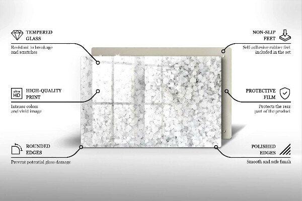 Cubre encimera Cristales de sal