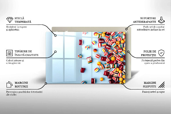 Cubre encimera Caramelos de colores