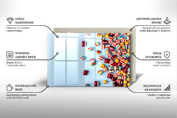 Cubre encimera Caramelos de colores