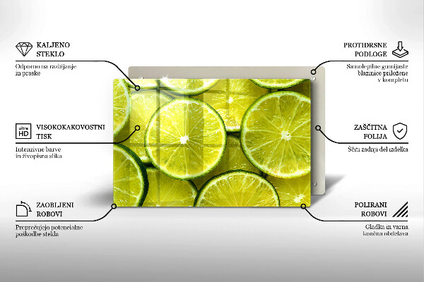 Cubre encimera Rodajas de lima