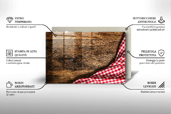 Cubre encimera Mesa de madera