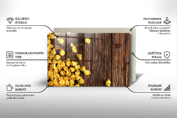 Cubre encimera Pasta en la mesa