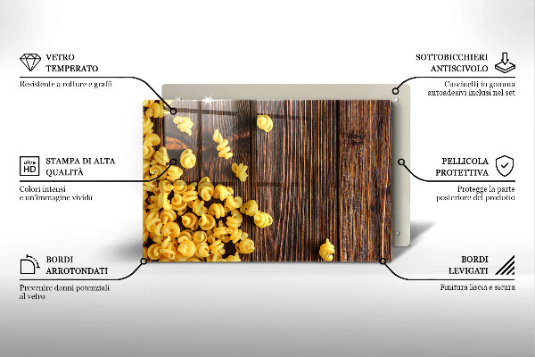 Cubre encimera Pasta en la mesa