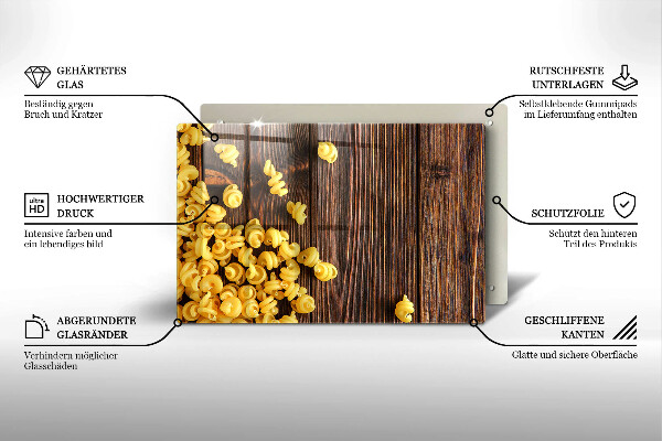 Cubre encimera Pasta en la mesa