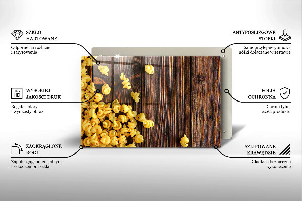 Cubre encimera Pasta en la mesa